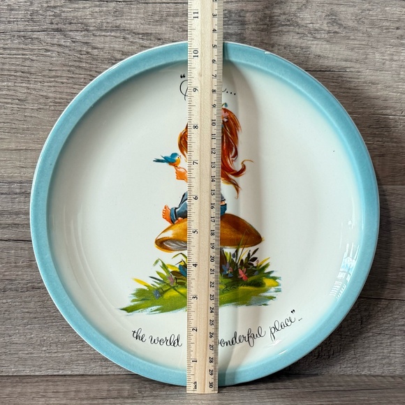 Vintage GIGI Collectors Edition Plate “Smile…the world is a wonderful place" - Picture 5 of 7